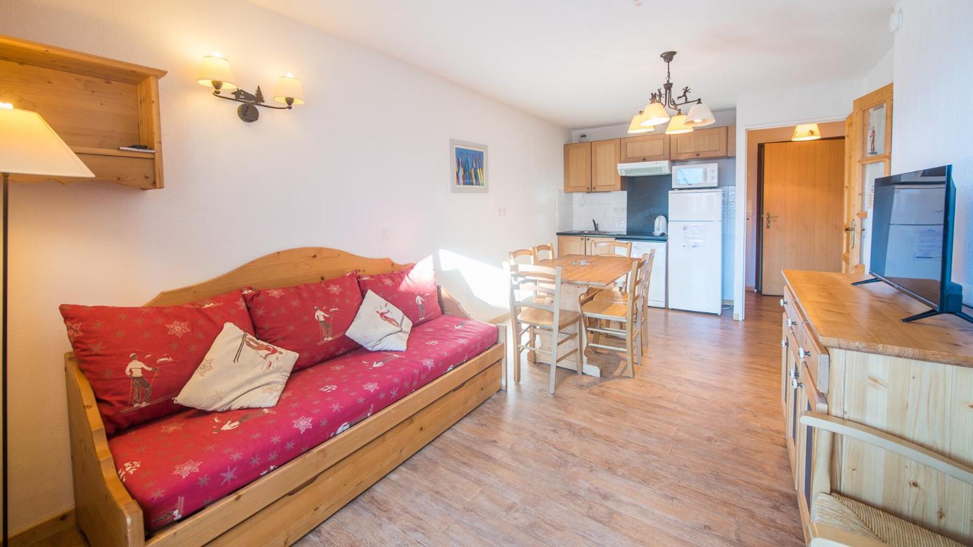 B305- Appartement 2 Pieces Cabine 6 Personnes Orcières Exterior foto
