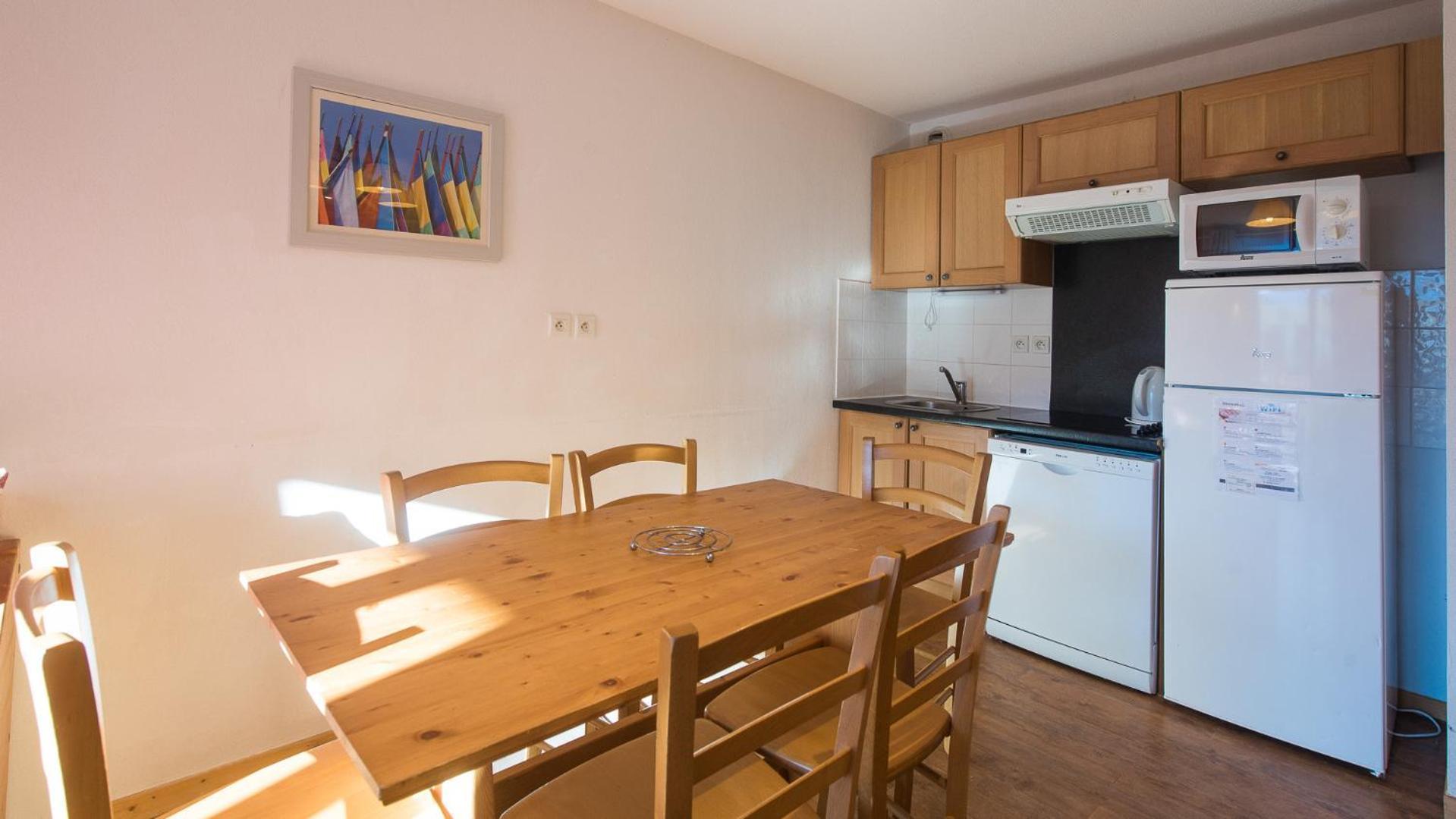 B305- Appartement 2 Pieces Cabine 6 Personnes Orcières Exterior foto